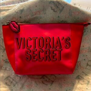 Victoria's Secret Cosmetic Bag with Zippered Closure